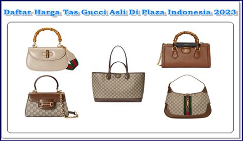 harga tas gucci asli